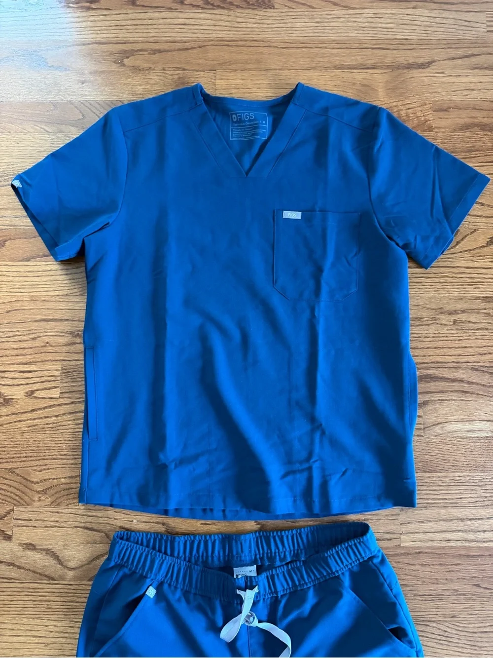 FIGS Men’s Scrub Set Carribbean Blue Leon Tansen M/L